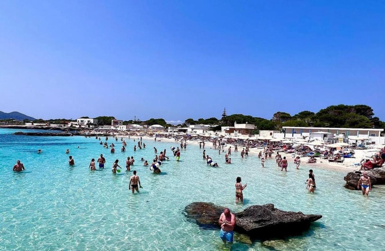 Bed and Breakfast Stabilimento Lido Burrone Favignana Exterior foto